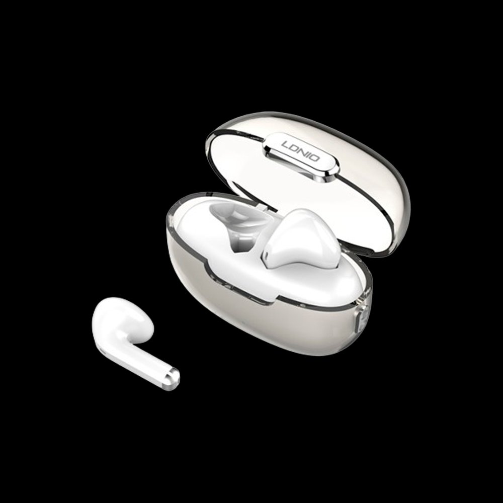 LDNIO T03 Earbuds, White - Thumbnail 3