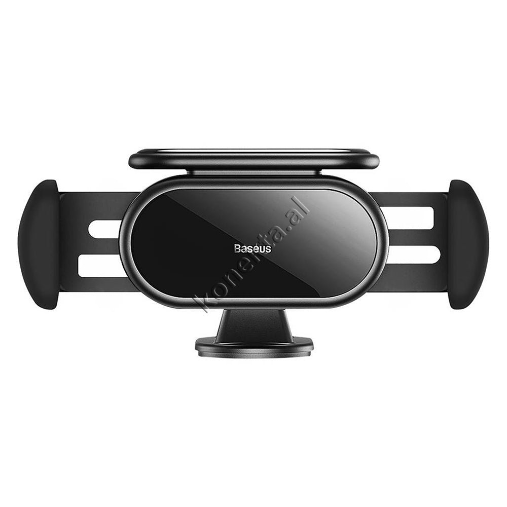 Baseus Car Phone Holder with Sensor Grip and Solar Panel - Image 1