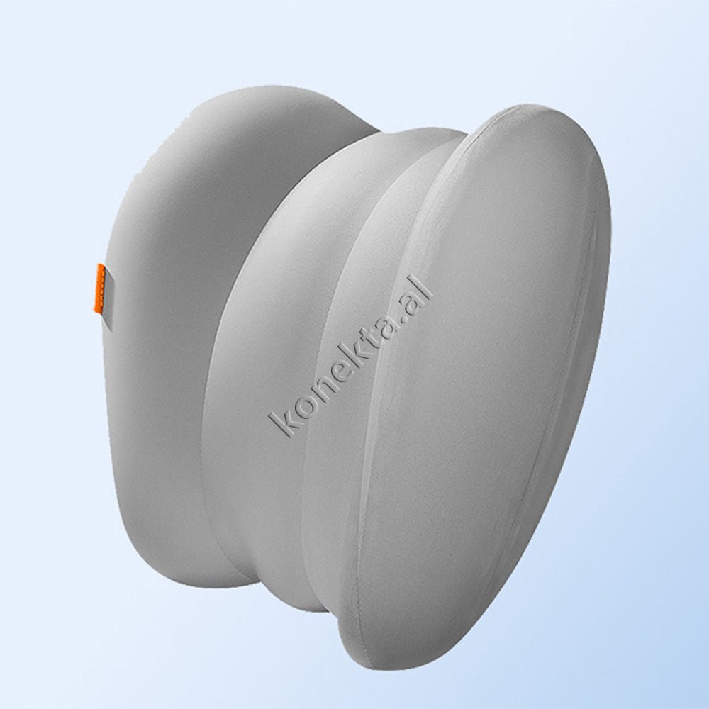 Baseus Multifunctional Memory Neck Pillow, Gray / Orange, 395x263x115mm - Thumbnail 8