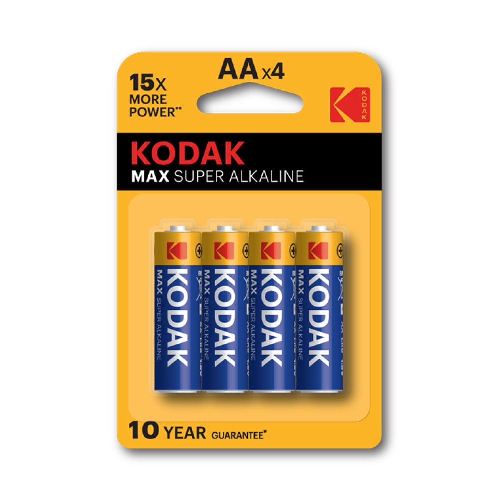 Kodak Max Super Alkaline AA Battery - Image 1