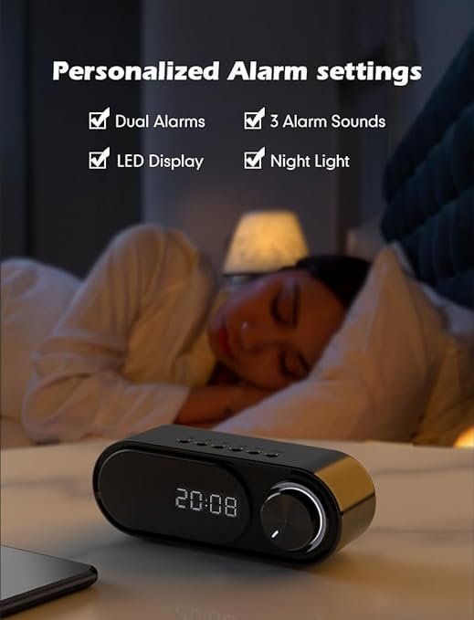PowerPro B159 Speaker with Digital Clock - Thumbnail 2