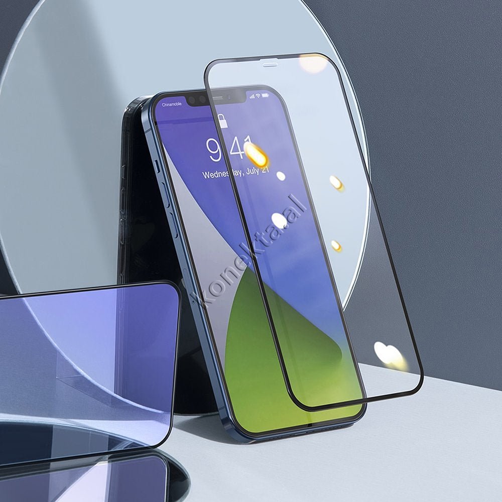 Baseus iPhone Screen Protector, 3D, 2 Pieces, Compatible with iPhone 12 Mini / 12 / 12 Pro / 12 Pro Max - Thumbnail 7