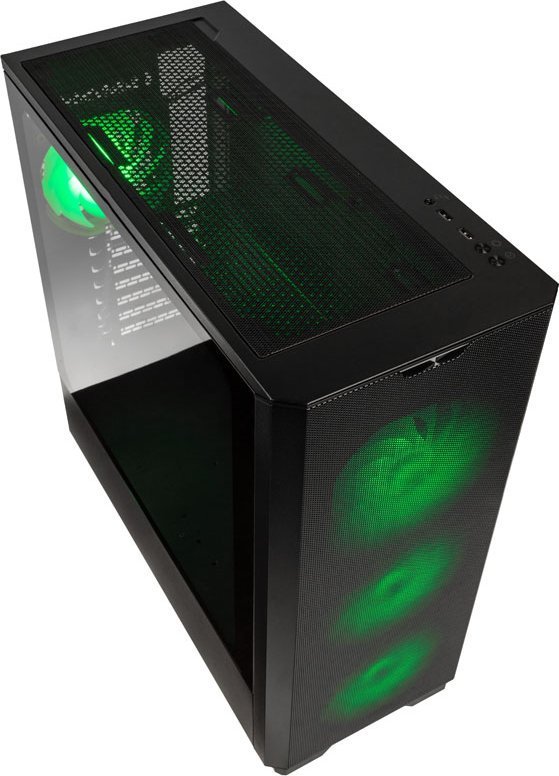 Kolink Unity Solar Mesh ARGB Case, Black, Midi Tower - Thumbnail 3