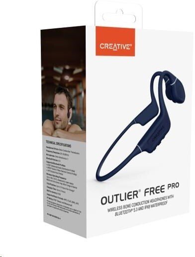 Creative Outlier Free Pro Headphones, Blue - Thumbnail 2