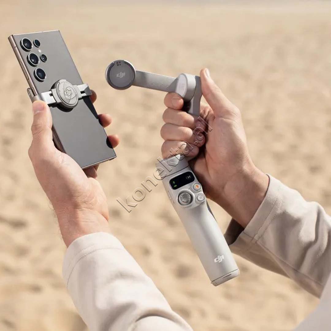 DJI Osmo Mobile 7 Gimbal, Black - Thumbnail 8