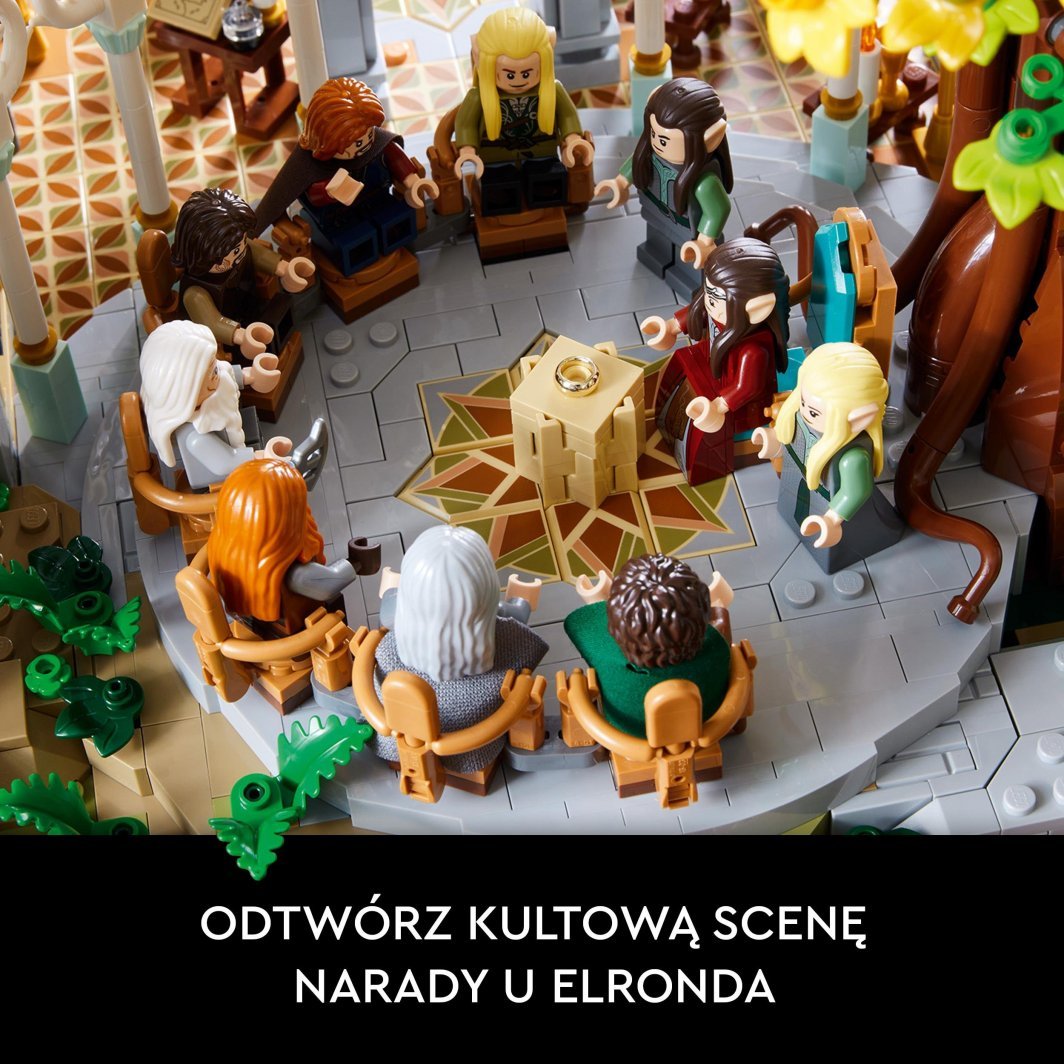 LEGO Icons 10316 The Lord of the Rings Rivendell Set, 6167 Pieces - Thumbnail 8