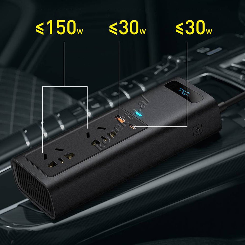 Baseus Konvertues Energjie 150W Me 4 Porta, E Zeze - Thumbnail 9