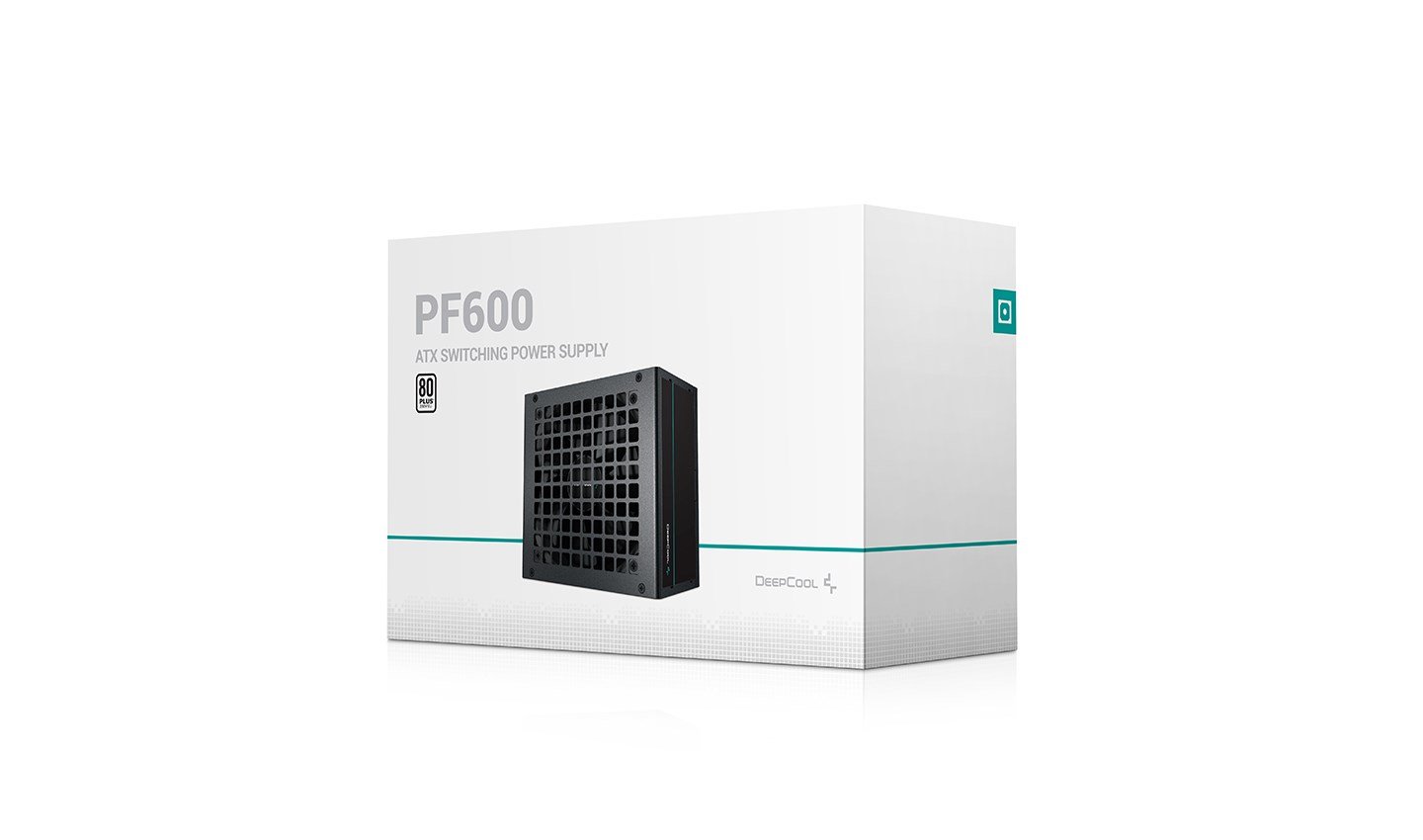 DeepCool PF600 Power Supply, 20+4 pin ATX, 600 W, Black - Thumbnail 9