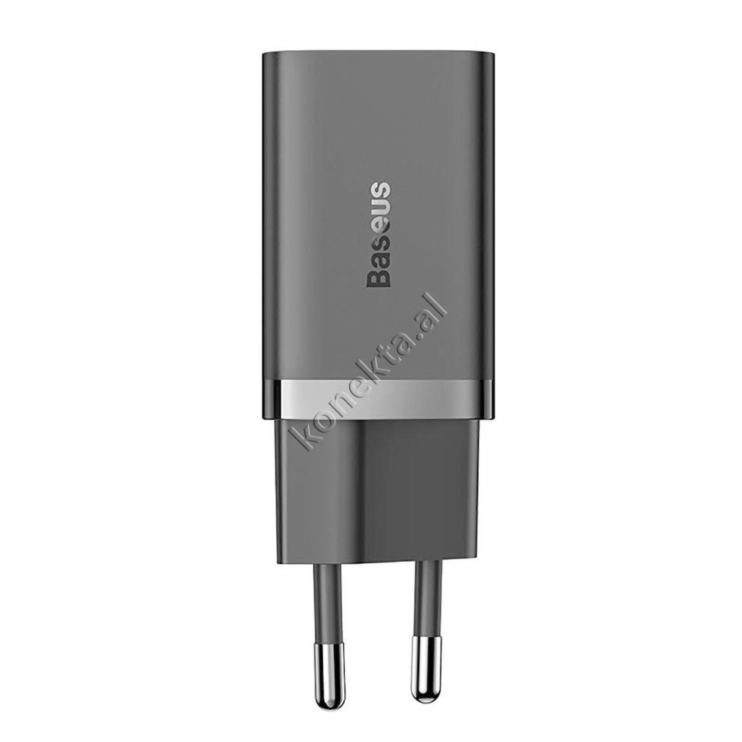 Baseus 40W Fast Charge Adapter, 2 Port Type-C - Image 1