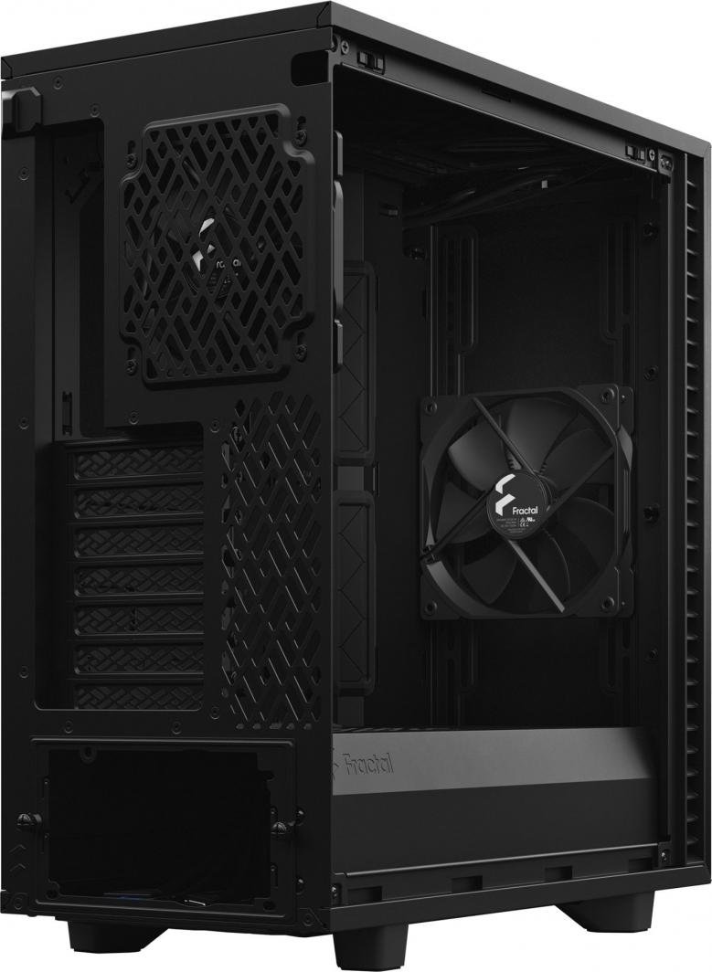 Fractal Design Define 7 Compact Solid Case, Black, Midi Tower - Thumbnail 8