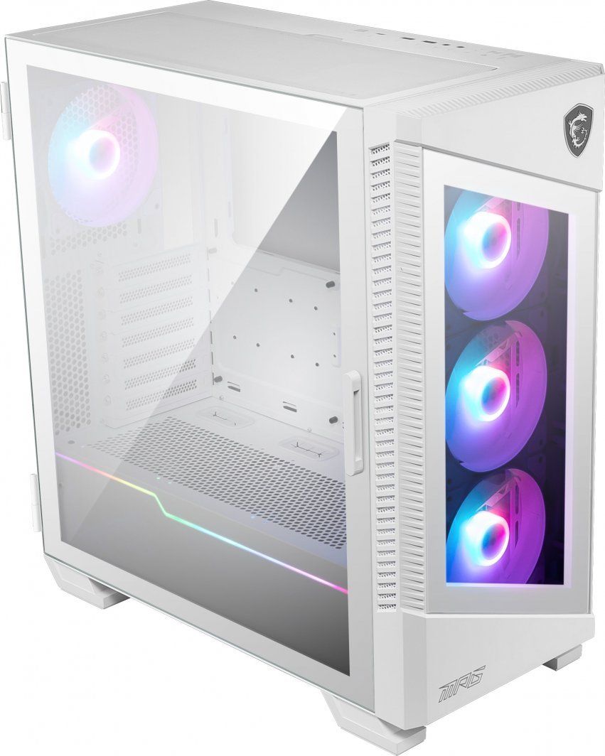 MSI MPG Velox 100R Case, ARGB, Midi Tower - Thumbnail 11