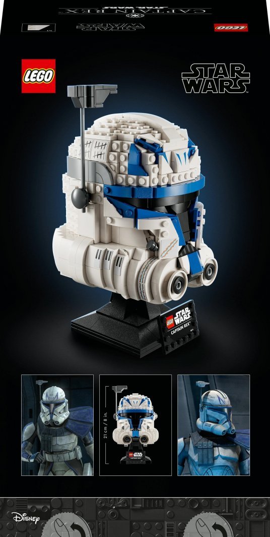 LEGO Star Wars 75349 Helmet Captain Rex, 854 Pieces - Thumbnail 9