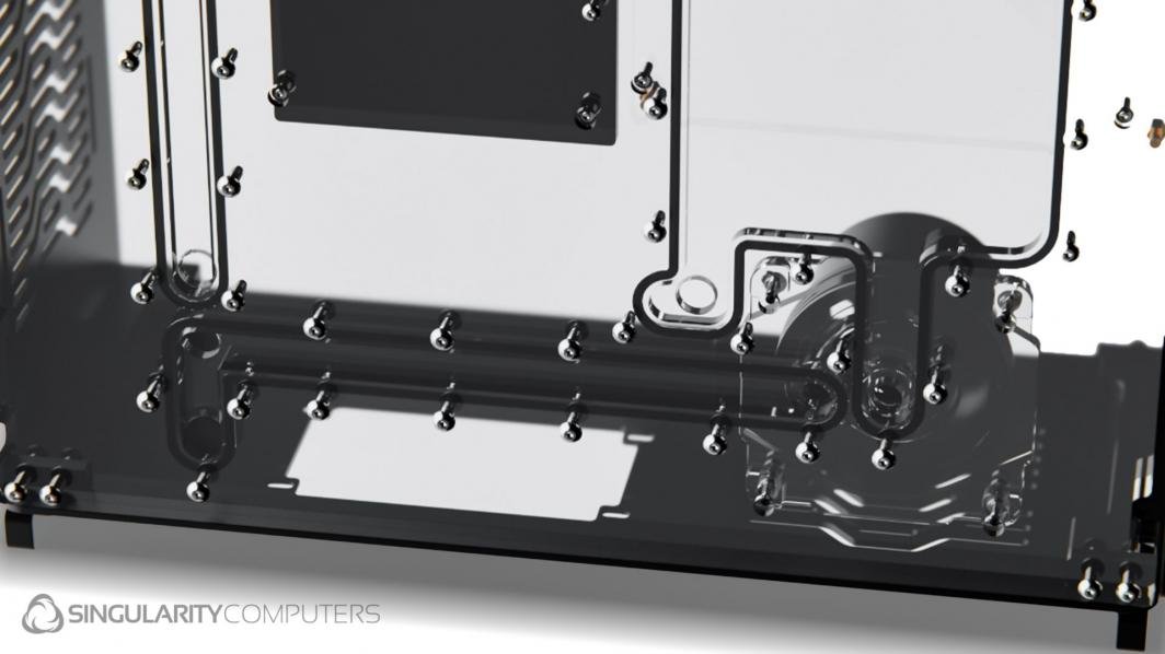 Singularity Wraith Case, Black, Midi Tower - Thumbnail 2