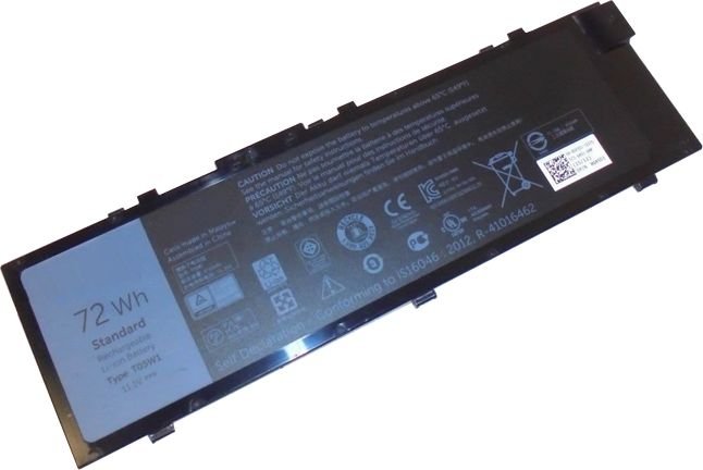 Dell 7170 Battery, 11.1V, 6460mAh - Image 1