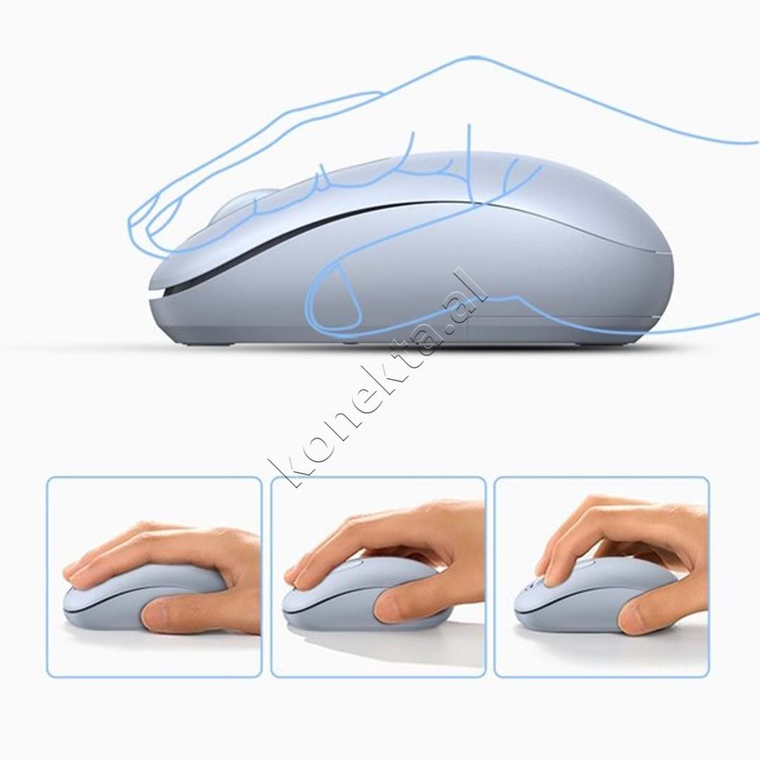 UGreen 2400dpi Mouse, Blue - Thumbnail 9