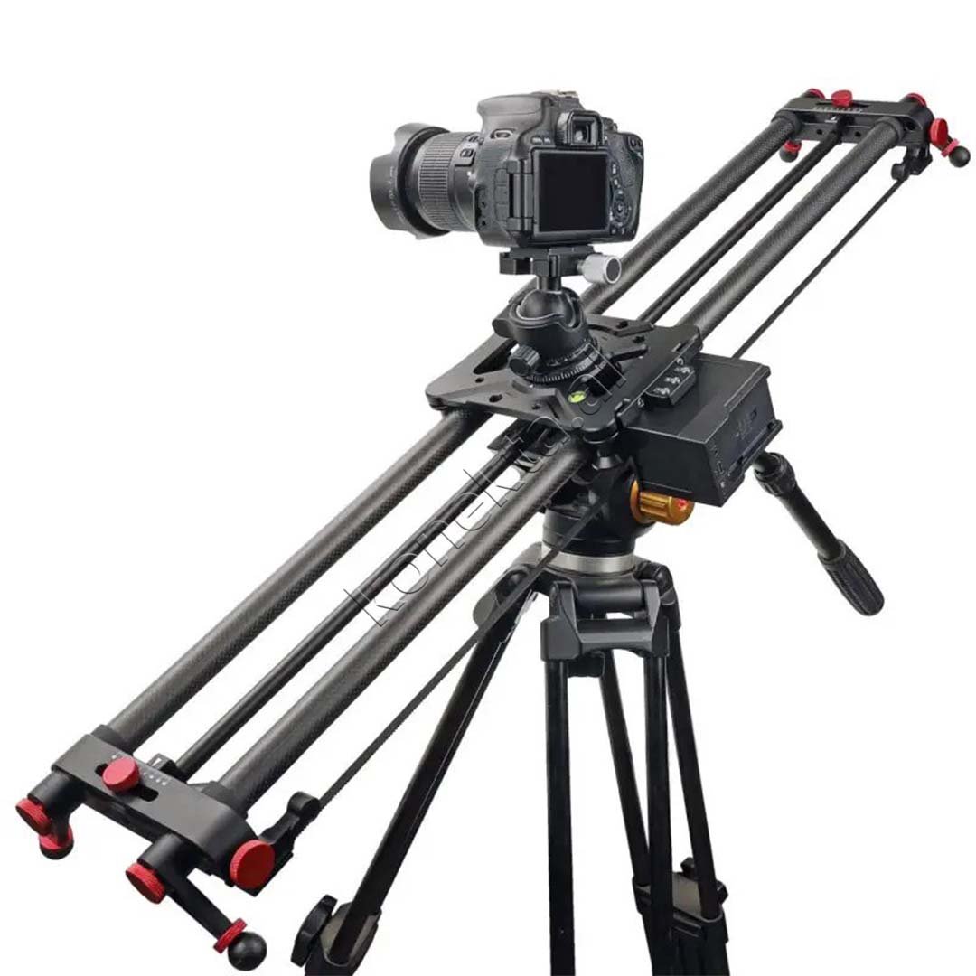 Set Trekembesh (Tripod) Profesional + Rail Slider + Bateri 6600mAh - Thumbnail 5