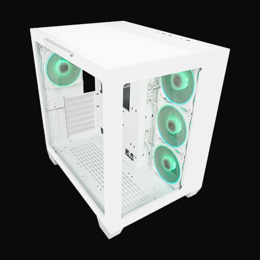 LC-807W-ON Stormwatch_X Midi-ATX Case, White - Thumbnail 13