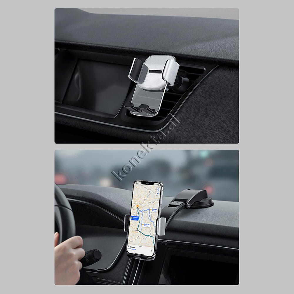 Baseus Car Phone Holder, Black - Thumbnail 16