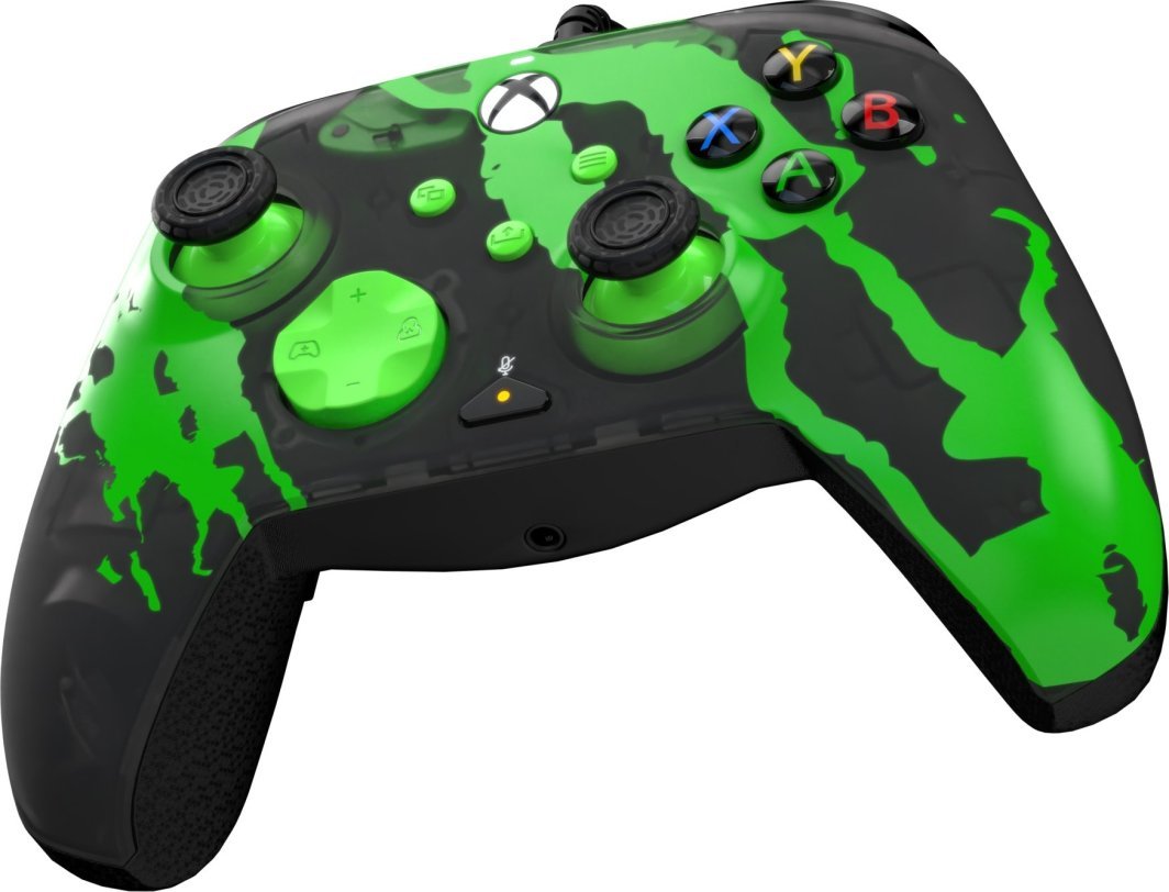 PDP XS Rematch Controller, Wired, Black / Green - Thumbnail 4