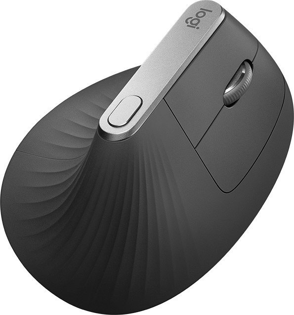 Logitech MX Vertical Mouse, Black - Thumbnail 2
