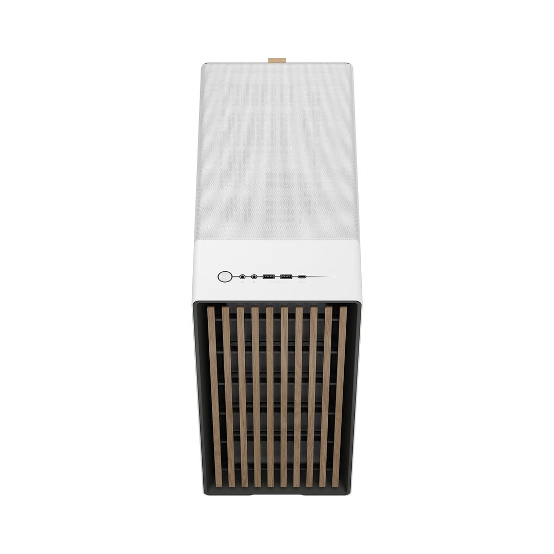 Fractal Design North Chalk Case, White, Mid tower - Thumbnail 3