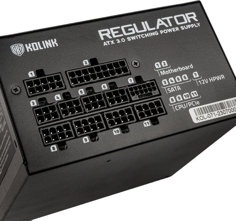 Kolink Regulator KL-R850FG Power Supply, 850W - Thumbnail 6