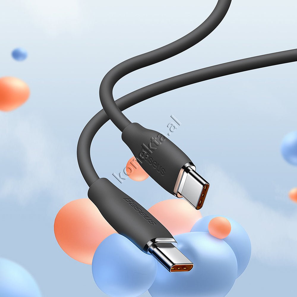 Baseus Type-C to Type-C Charging Cable, 100W, 1.2m - Thumbnail 9