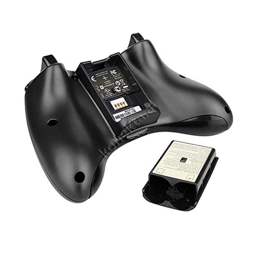 Microsoft Xbox 360 Controller, Black, Wireless - Thumbnail 6