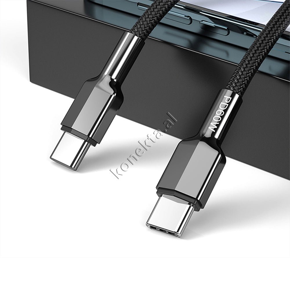 XO Type-C Charging Cable, 60W, 1m - Thumbnail 3
