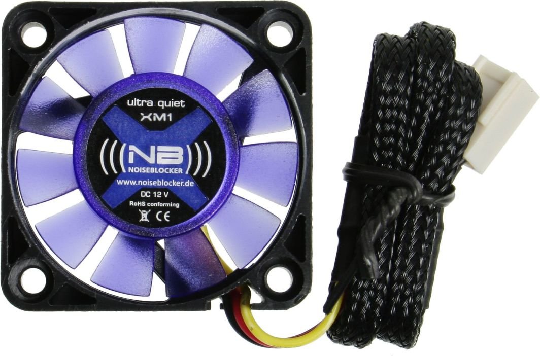 Noiseblocker BlackSilent XM1 Fan, 40 mm - Thumbnail 2