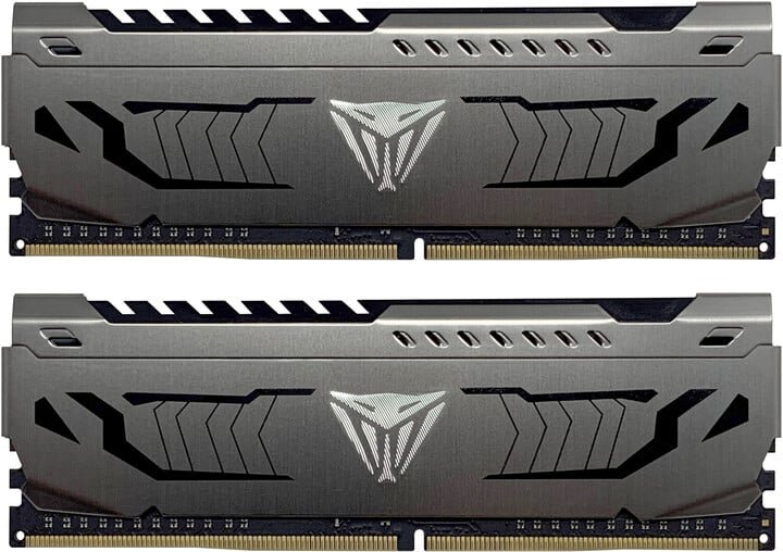 Patriot Viper Steel RAM, 32GB (2x16GB), DDR4, 3200 MHz, Black - Image 1