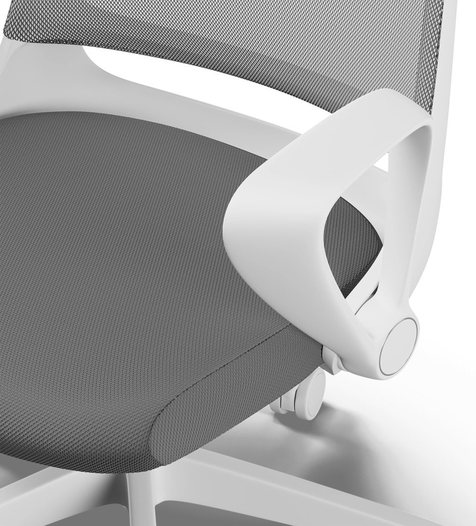 SENSE7 Sopty Chair, White/Grey - Thumbnail 11