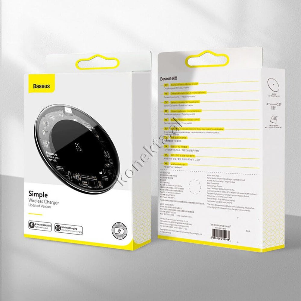 Baseus Slim Wireless Charger 15W - Thumbnail 2