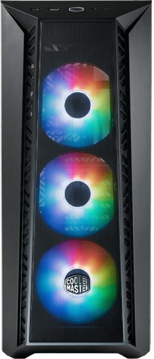 Cooler Master MasterBox 520 Mesh Case, Transparent Side Panel, Black - Thumbnail 6
