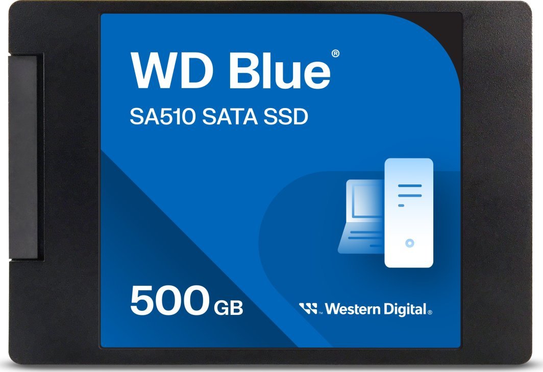 WD Blue SSD, 500GB, 2.5" SATA III - Image 1