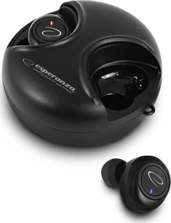 Esperanza EH228K Earbuds, Black - Image 1