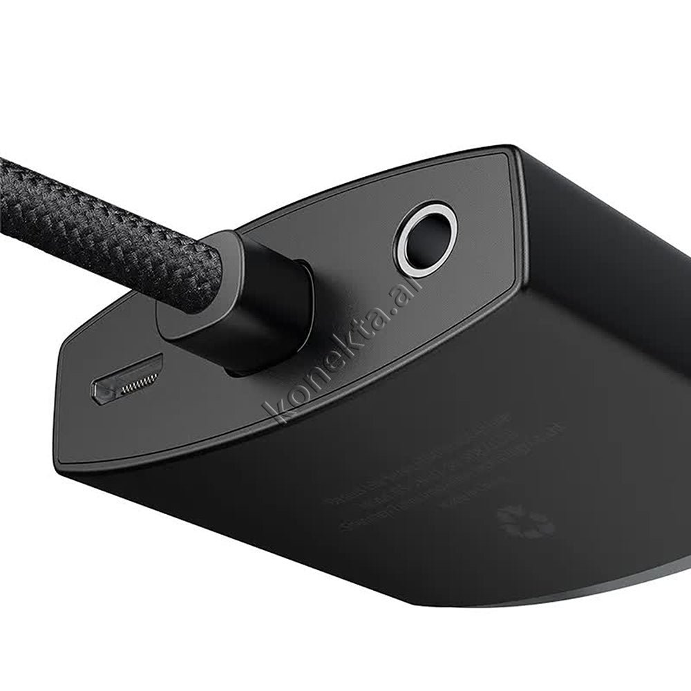 Baseus HDMI to VGA Adapter, Black, 20cm - Thumbnail 10