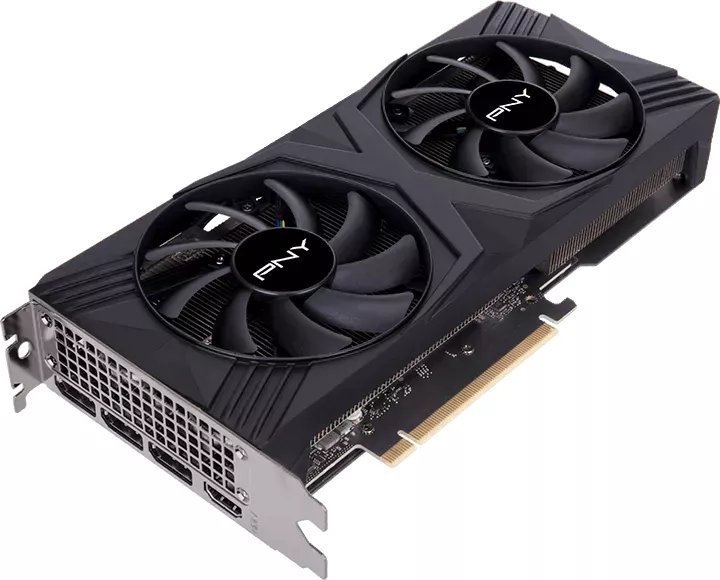 PNY GeForce RTX 4060 Ti Verto Dual Fan 16GB GDDR6 Graphics Card - Thumbnail 2