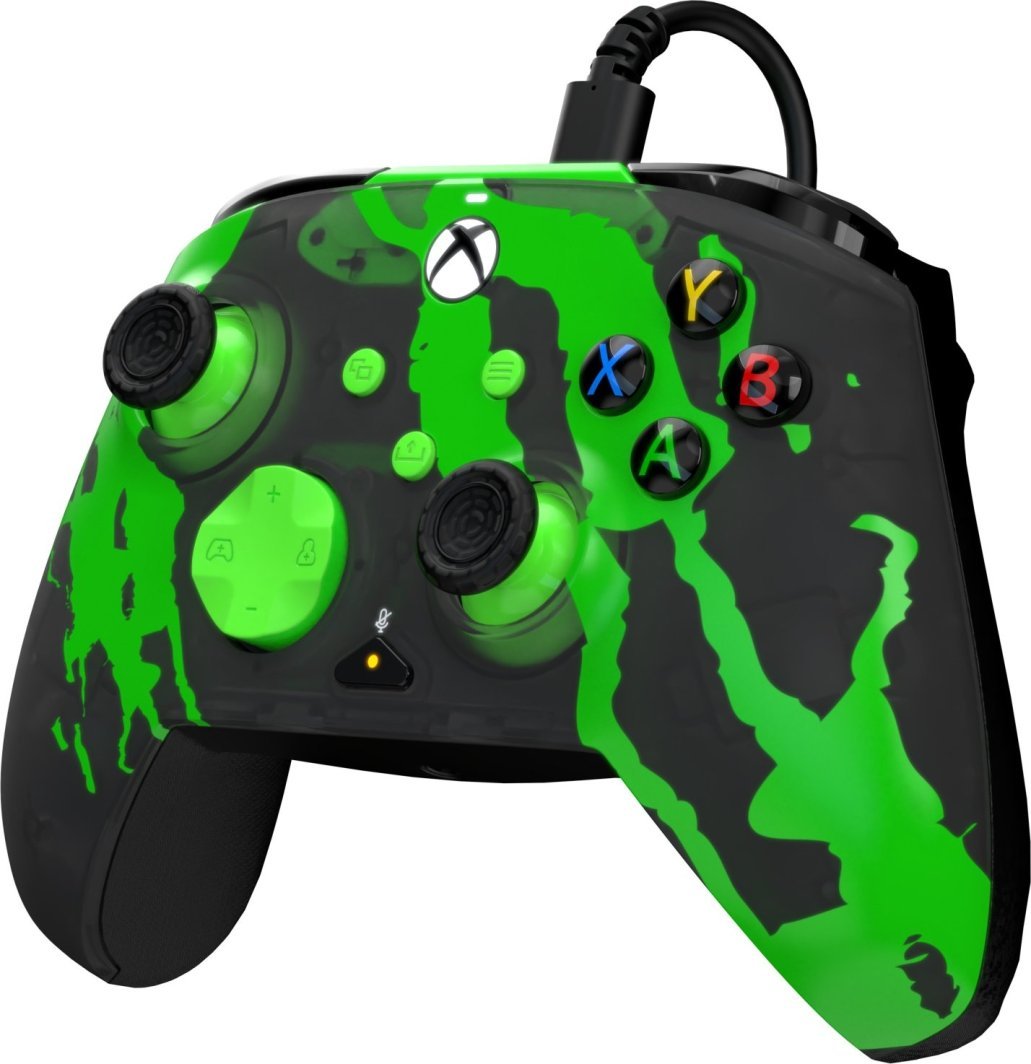 PDP XS Rematch Controller, Wired, Black / Green - Thumbnail 14