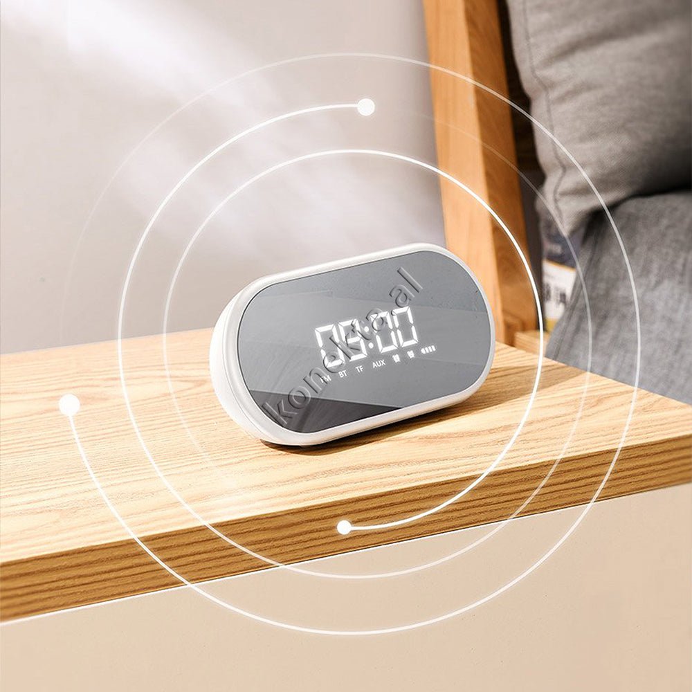 Baseus Bluetooth Speaker, White / Black - Thumbnail 6