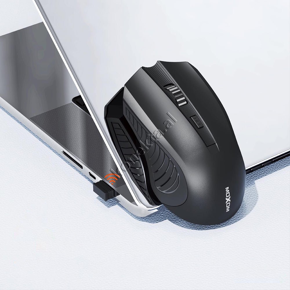 MOXOM MX-MS17 Mouse, Black - Image 1