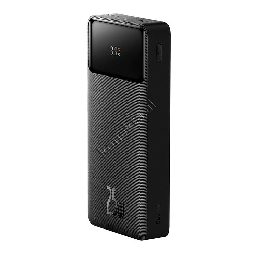 Baseus 20000mAh Power Bank, 25W, 3 Ports, Black / White - Thumbnail 7