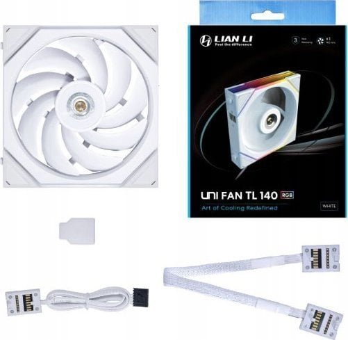 Lian Li Uni TL Cooler, 140 mm, White - Thumbnail 3