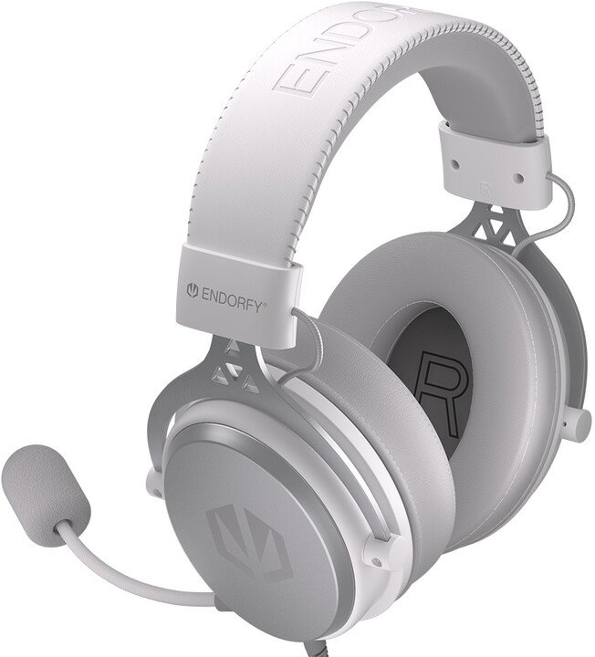 Endorfy Viro Onyx Headphones, White - Thumbnail 5