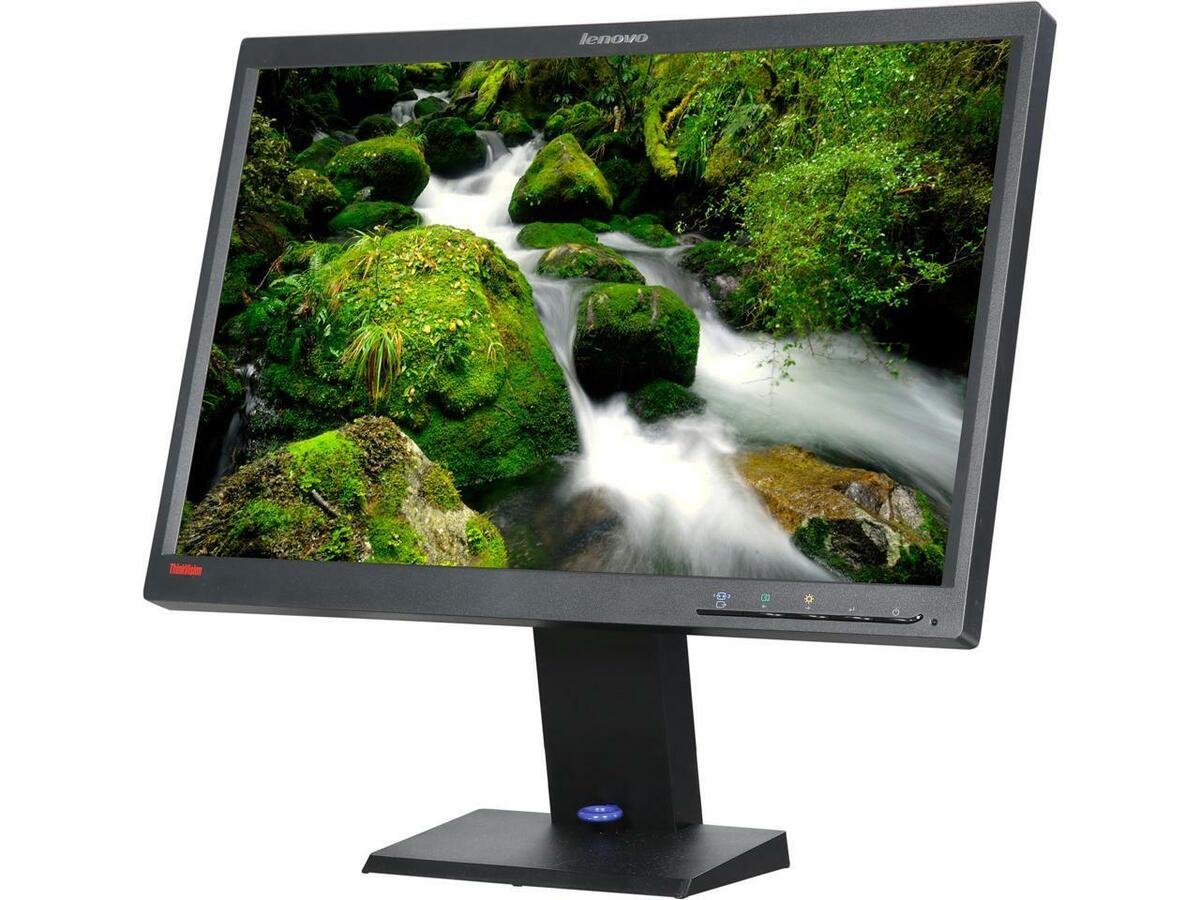 Lenovo Thinkvision L2240pwD Monitor, 22 inch, Used - Image 1