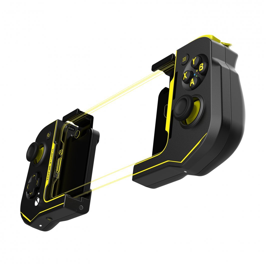 Turtle Beach Atom Controller, Wireless, Black / Yellow - Image 1