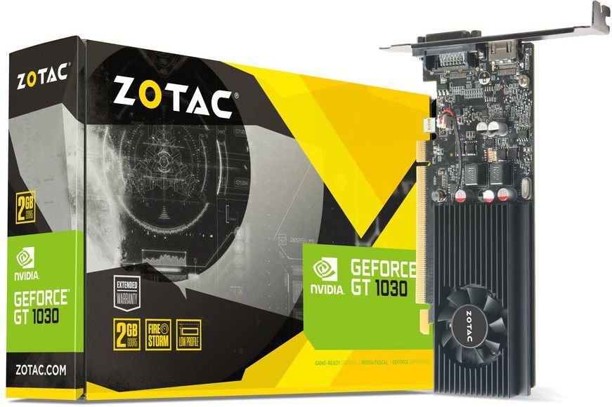 Zotac GeForce GT 1030 LP 2GB GDDR5 Graphics Card - Image 1