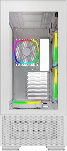 Montech SKY TWO ARGB Case, White, Midi Tower - Thumbnail 2