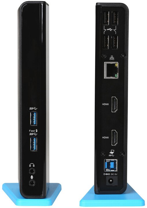 I-Tec USB Docking Station USB 3.0/USB-C Dual HDMI - Thumbnail 2