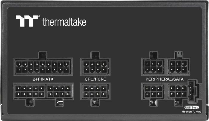 Thermaltake Toughpower GF1 A-RGB PS-TPD-0650F3FAGE-1 ATX Power Supply, 650W - Thumbnail 3
